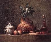 jean-Baptiste-Simeon Chardin La Brioche Germany oil painting reproduction